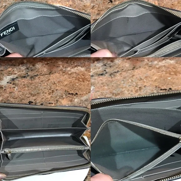 Fendi Wallet with Gold Accents - Picture 4 of 4